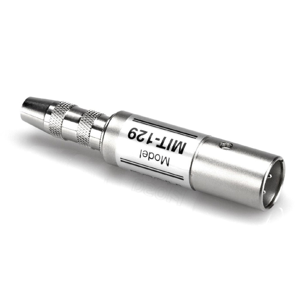 Hosa MIT-129 Impedance Transformer 1/4 TS(F) to XLR(M)