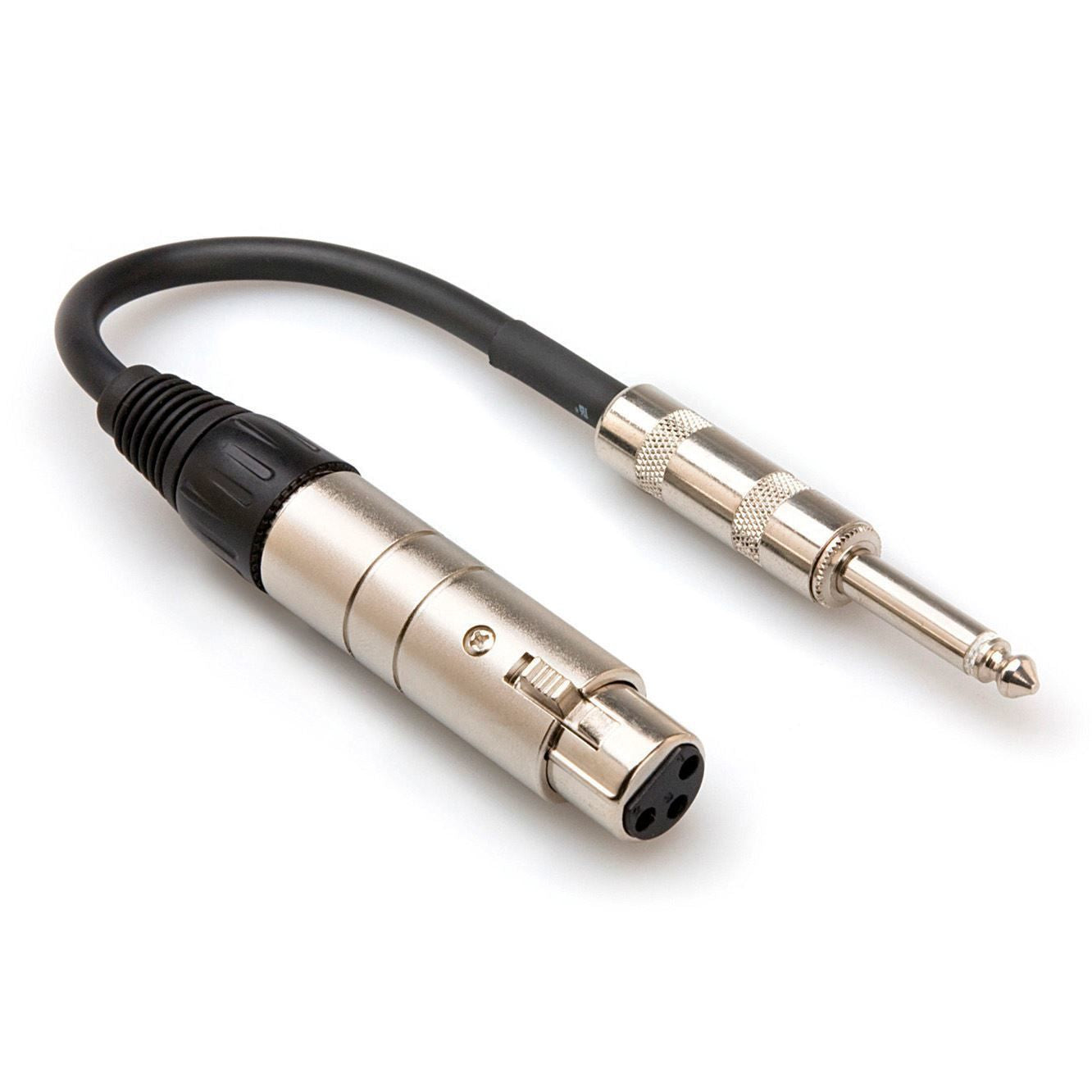 Hosa Technology MIT-176 Low-Z XLR-F to Hi-Z 1/4 inch Male Transformer