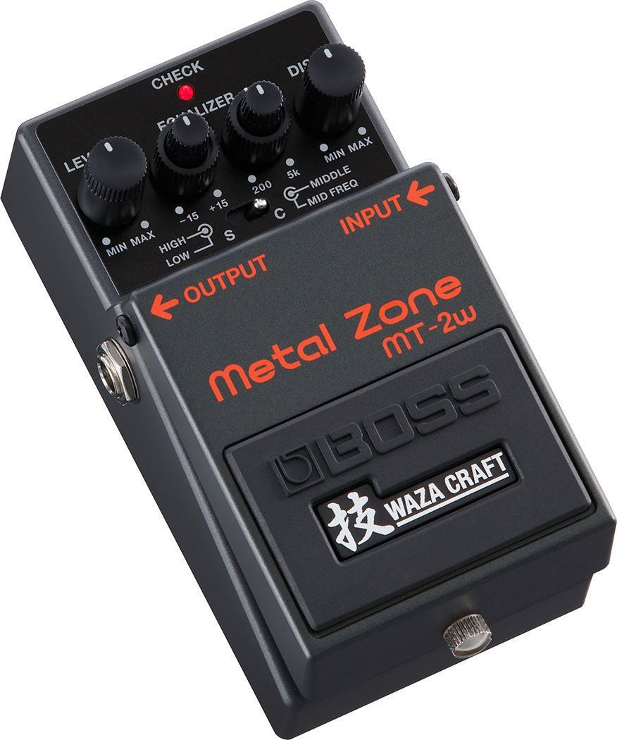BOSS MT-2W Waza Craft Metal Zone Distortion Guitar Effects Pedal (MT2W)