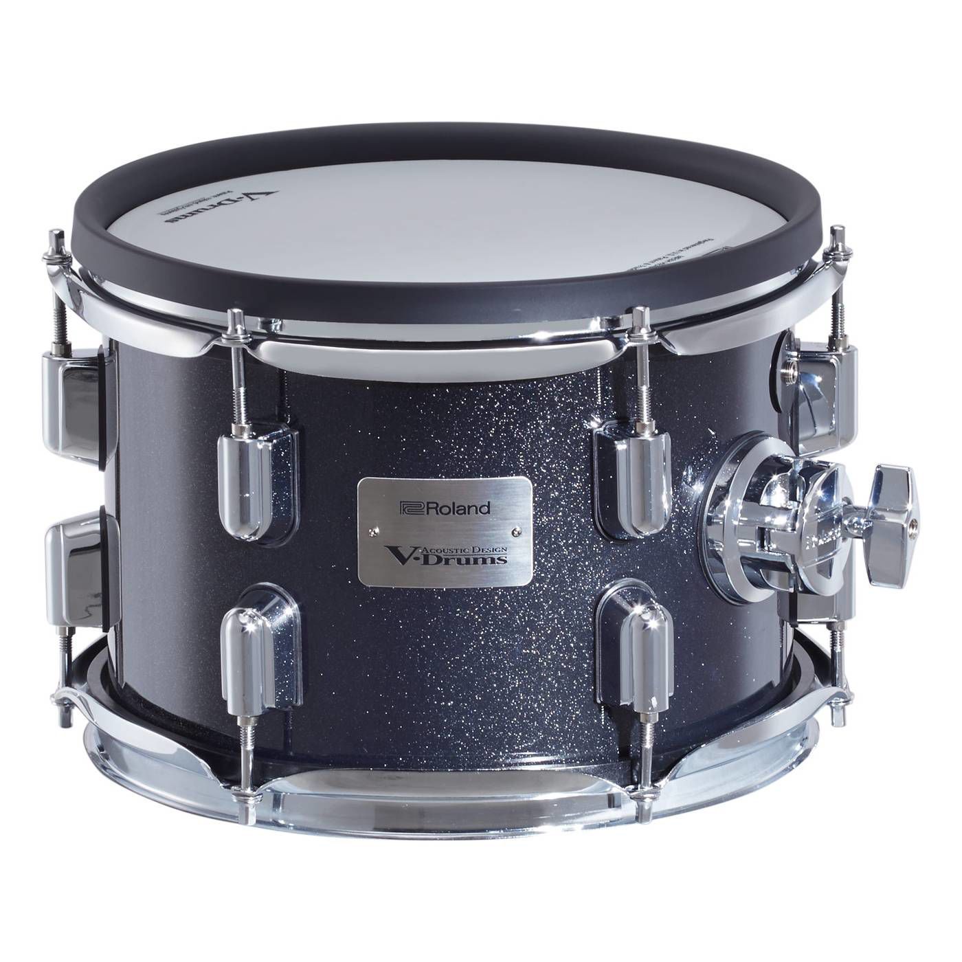 Roland VAD500 10 V-Drums Acoustic Design Tom Pad in Metallic Sparkle (PDA100MS)