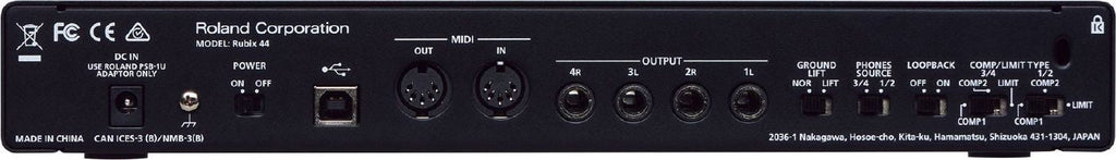 Roland Rubix44 USB Audio Interface (Rubix 44)