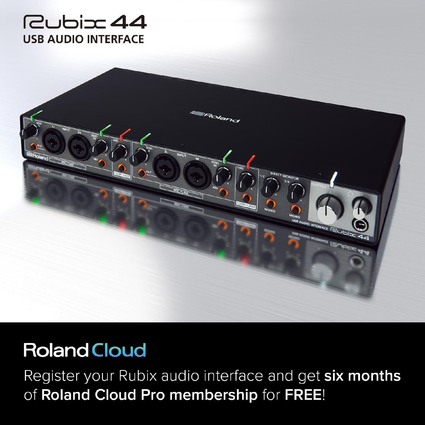 Roland Rubix44 USB Audio Interface (Rubix 44)