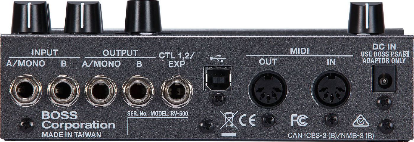 BOSS RV-500 Reverb Pedal (RV500)