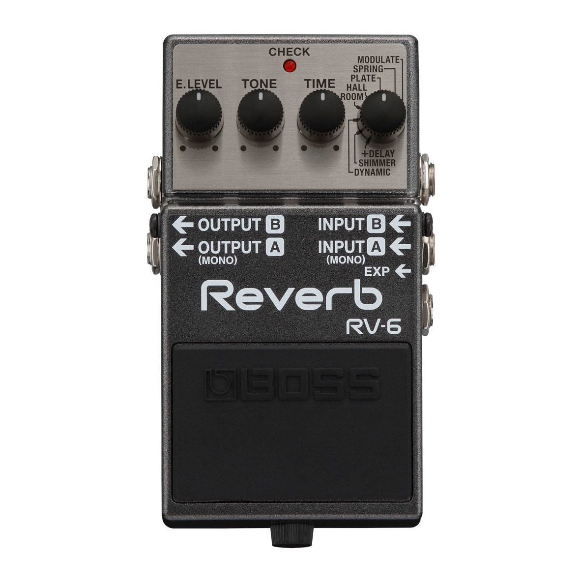BOSS RV-6 Digital Reverb Guitar Effects Pedal