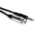 Hosa STX-103F XLR(F) to 1/4 inch TRS Balanced Interconnect Cable (1m)