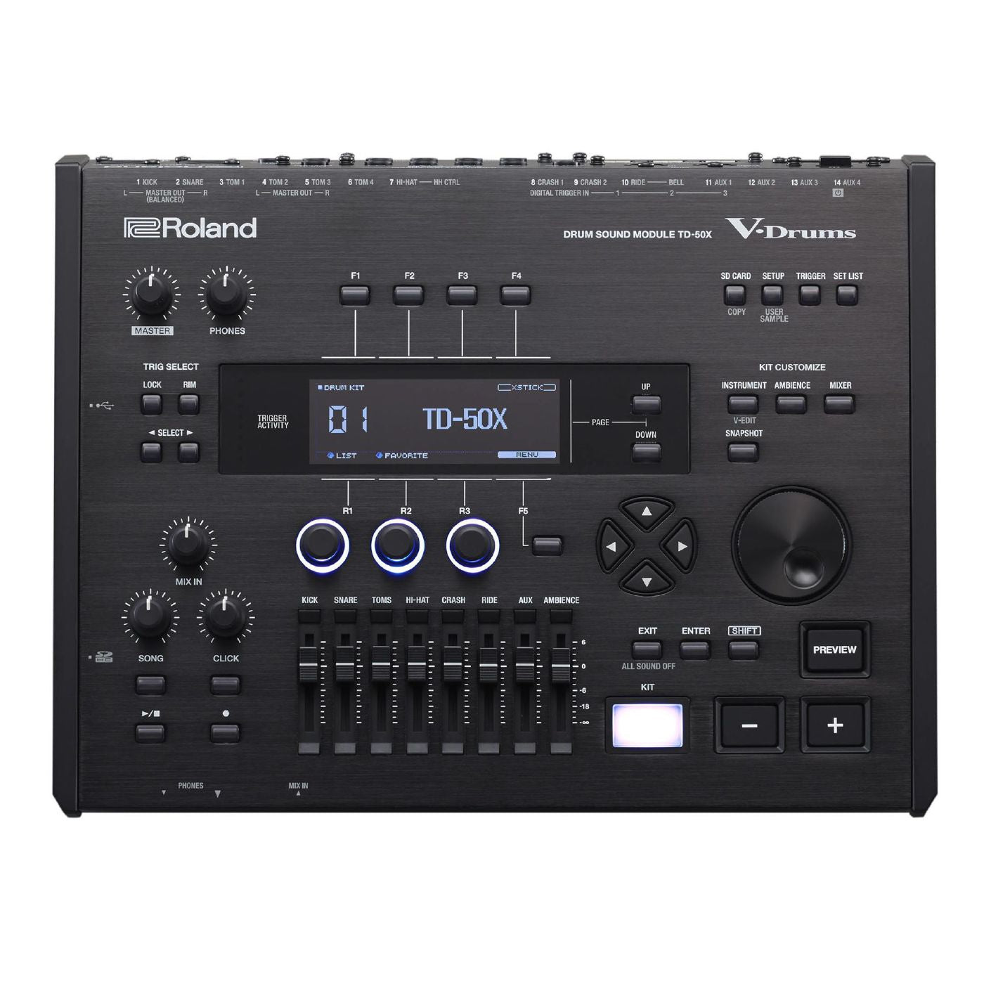 Roland TD50X V-Drums Electronic Drum Module