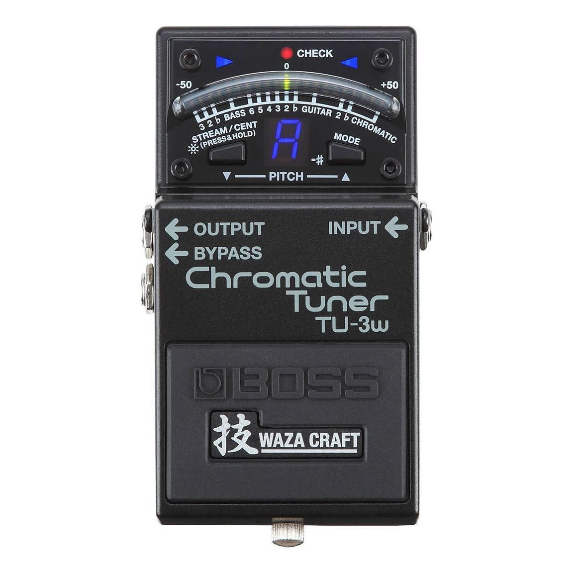 BOSS TU-3W Chromatic Tuner Guitar Pedal (TU3W)