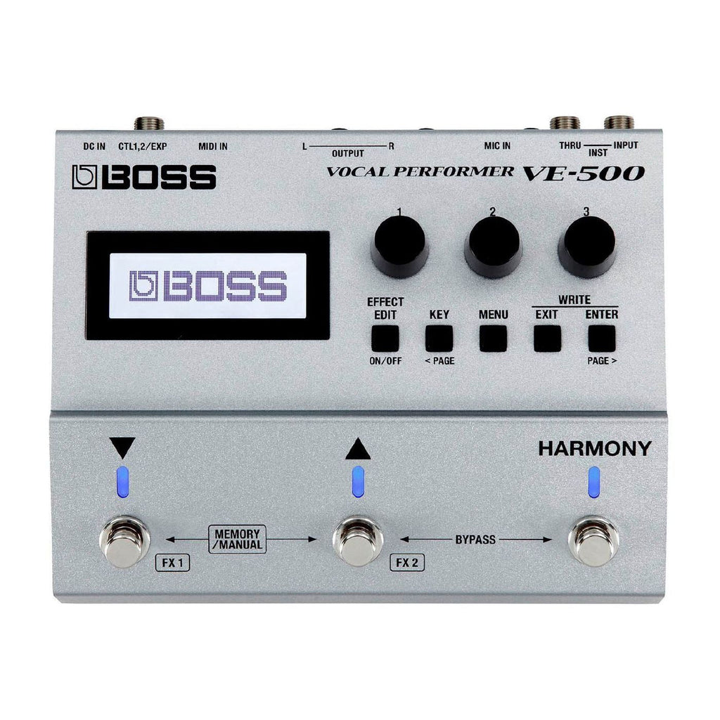 BOSS VE-500 Vocal Performer Guitar Effects Pedal (VE500)