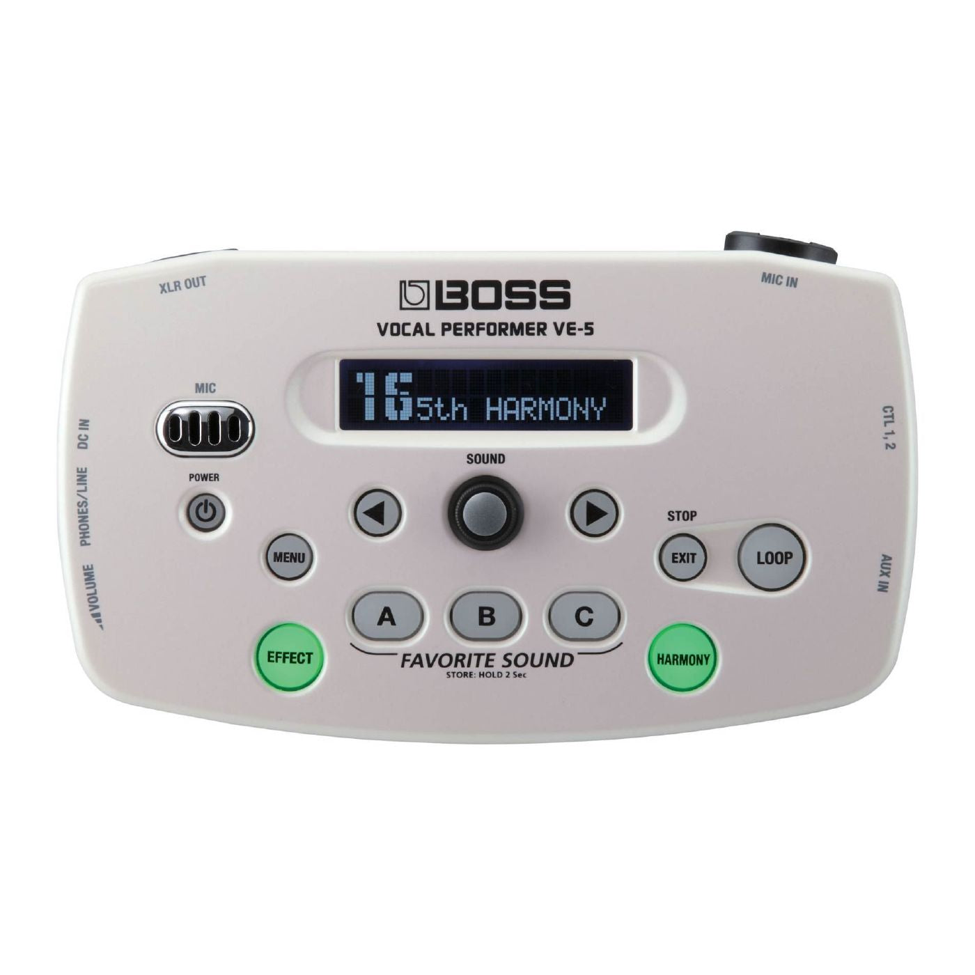 BOSS VE-5 Vocal Performer (White)