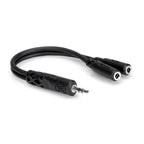 Hosa YMM-232 3.5mm TRS(M) to Dual 3.5mm TRS(F) Y Cable