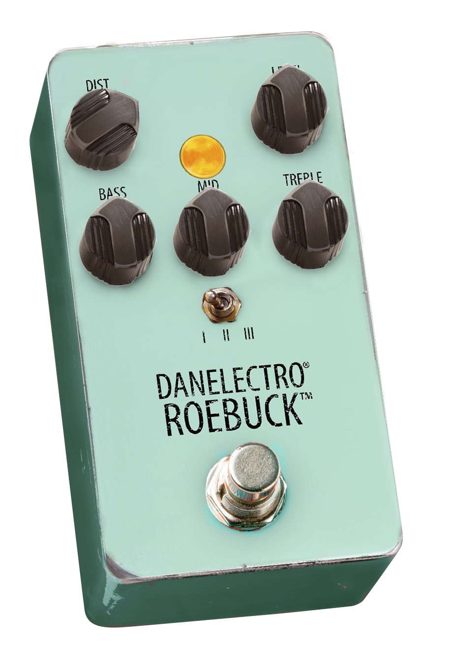 DanElectro RROE1 Vintage Series Roebuck Distortion Guitar Effects Pedal