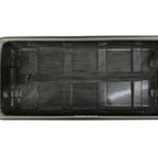 Swamp 8U ABS 19-inch rack case with extra depth, black protective case for audio and professional equipment by SWAMP Industries