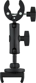 Roland RSH10 smartphone holder drum kit mount for electronic drum setups, secure clip for tablets and smartphones.