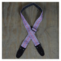Colonial Leather Rag Strap Jacquard -White