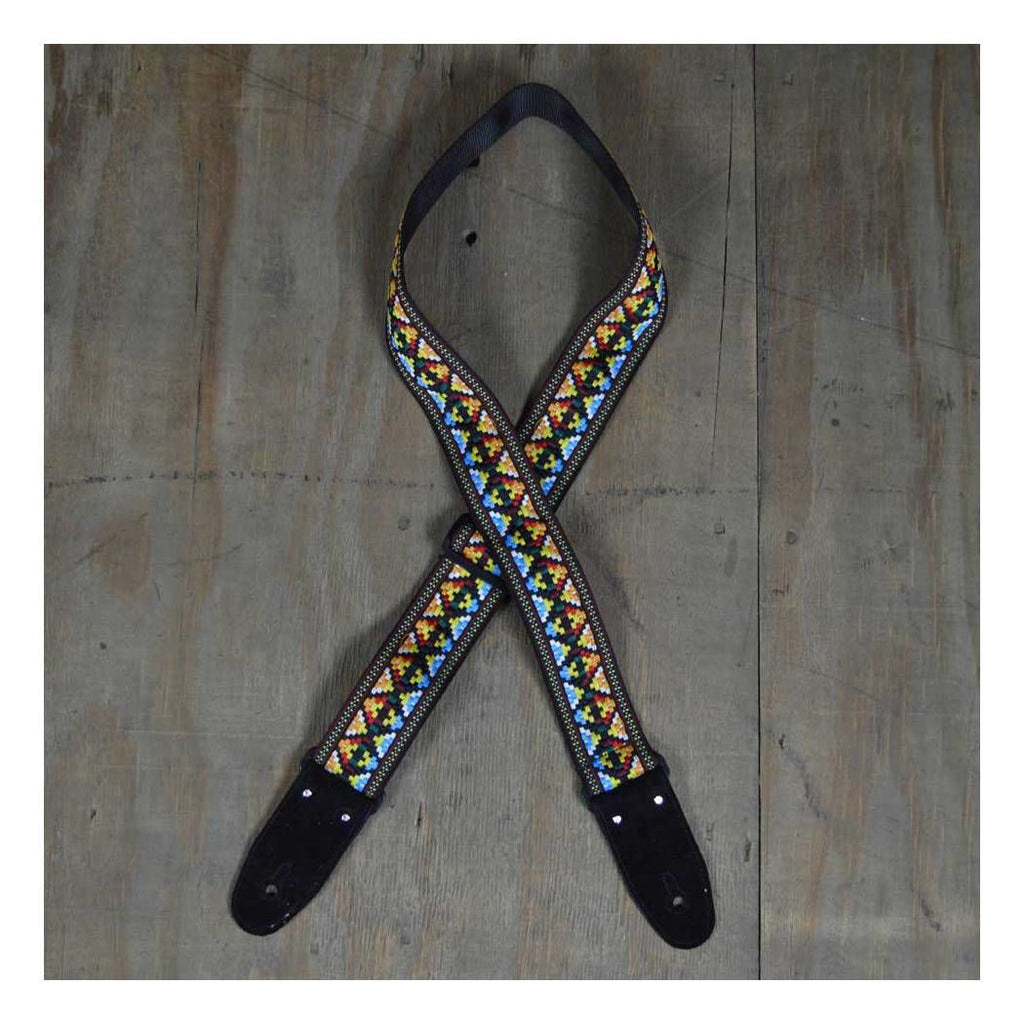 Colonial Leather Rag Strap Jacquard - Multi Colour