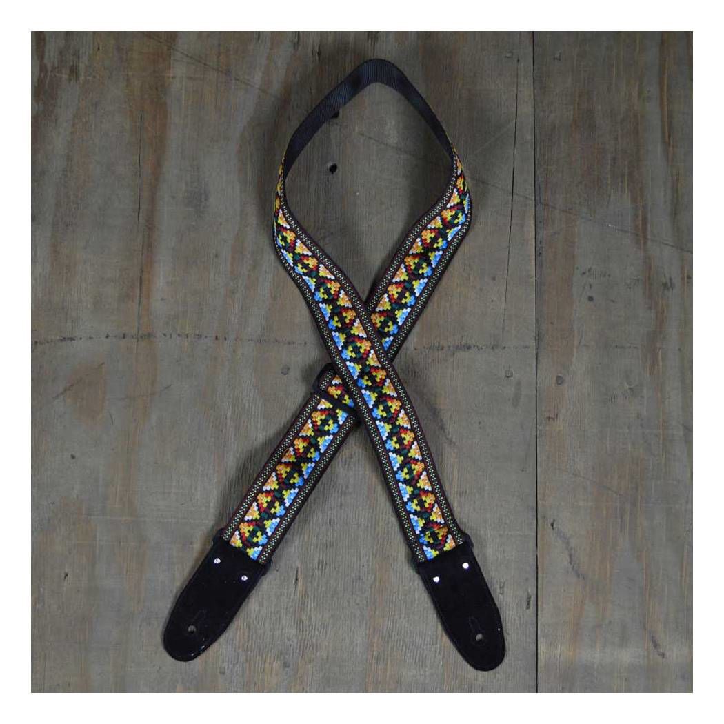 Colonial Leather Rag Strap Jacquard - Multi Colour