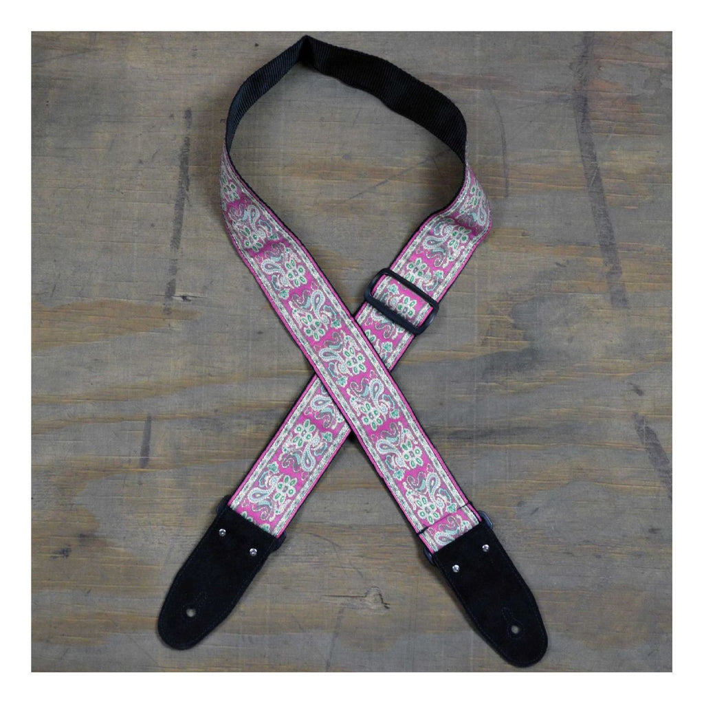 Colonial Leather Rag Strap Jacquard - Pale Pink