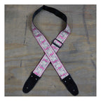 Colonial Leather Rag Strap Jacquard - Pale Pink