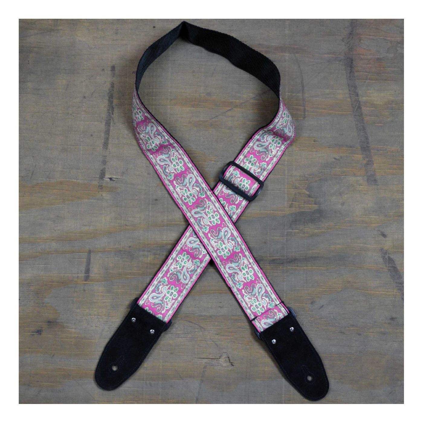 Colonial Leather Rag Strap Jacquard - Pale Pink