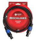 Carson RSN05 Rocklines Speakon to Speakon Speaker Cable - 5 Feet