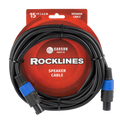 Carson RSN15 Rocklines Speakon to Speakon - 15 Feet