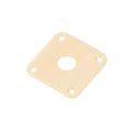 Allparts Jack Plate to suit Les Paul - Cream Plastic