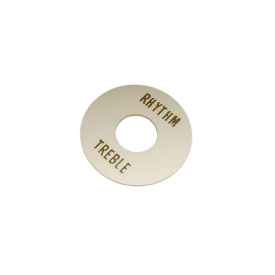 Realparts Gibson Style Toggle Switch Plate - Cream
