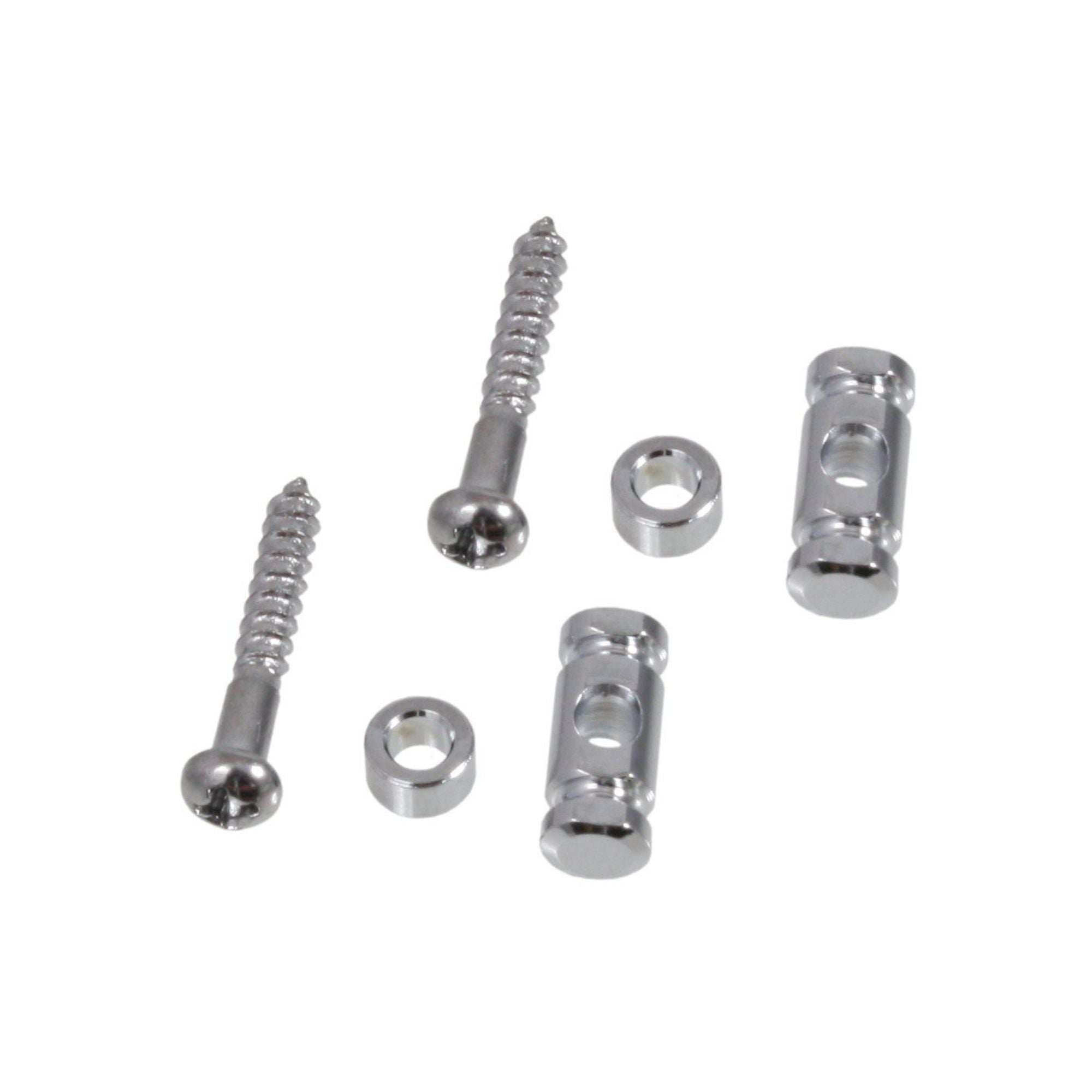 Gotoh Barrel Style String Guides Set - Chrome