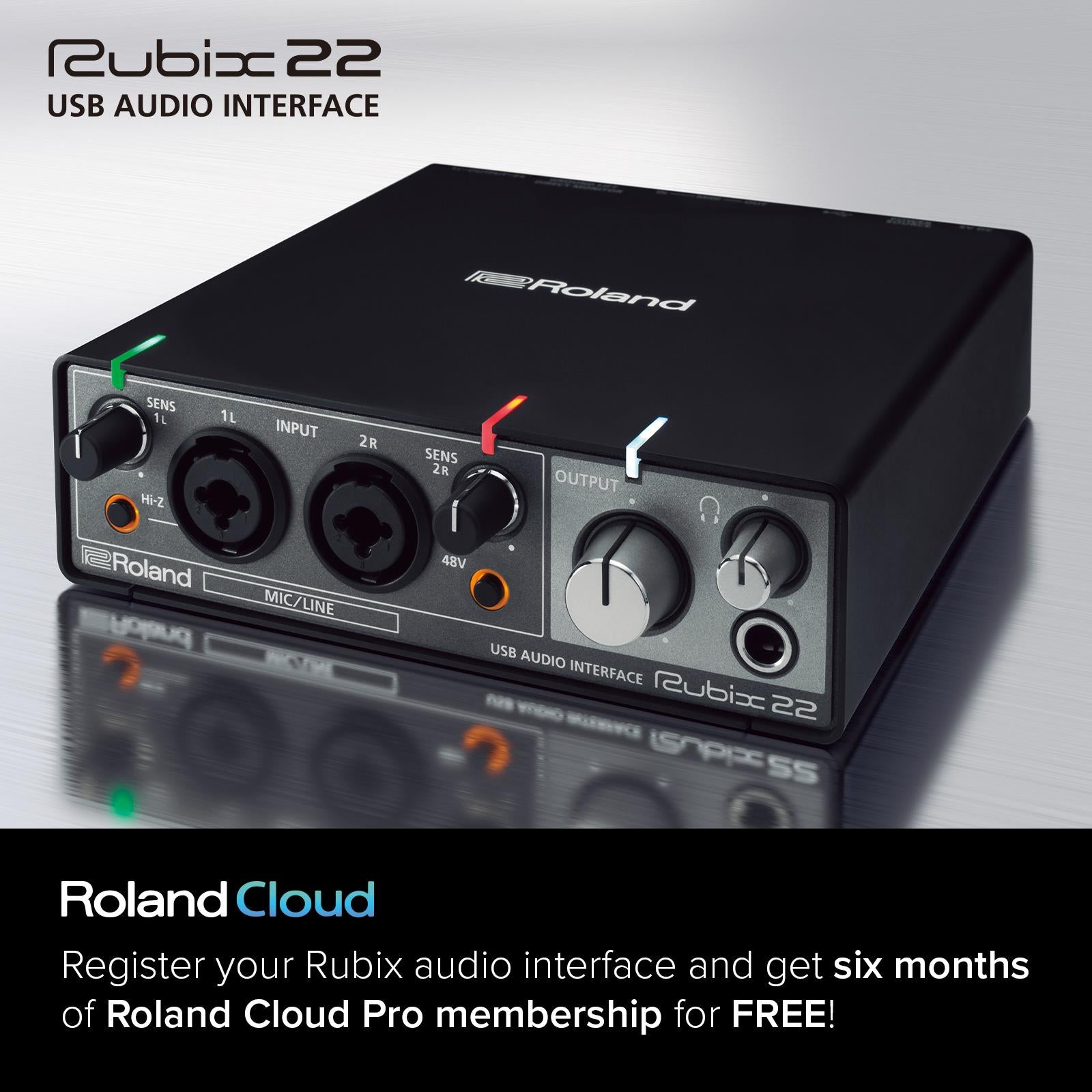 Roland Rubix22 USB Audio Interface (Rubix 22)