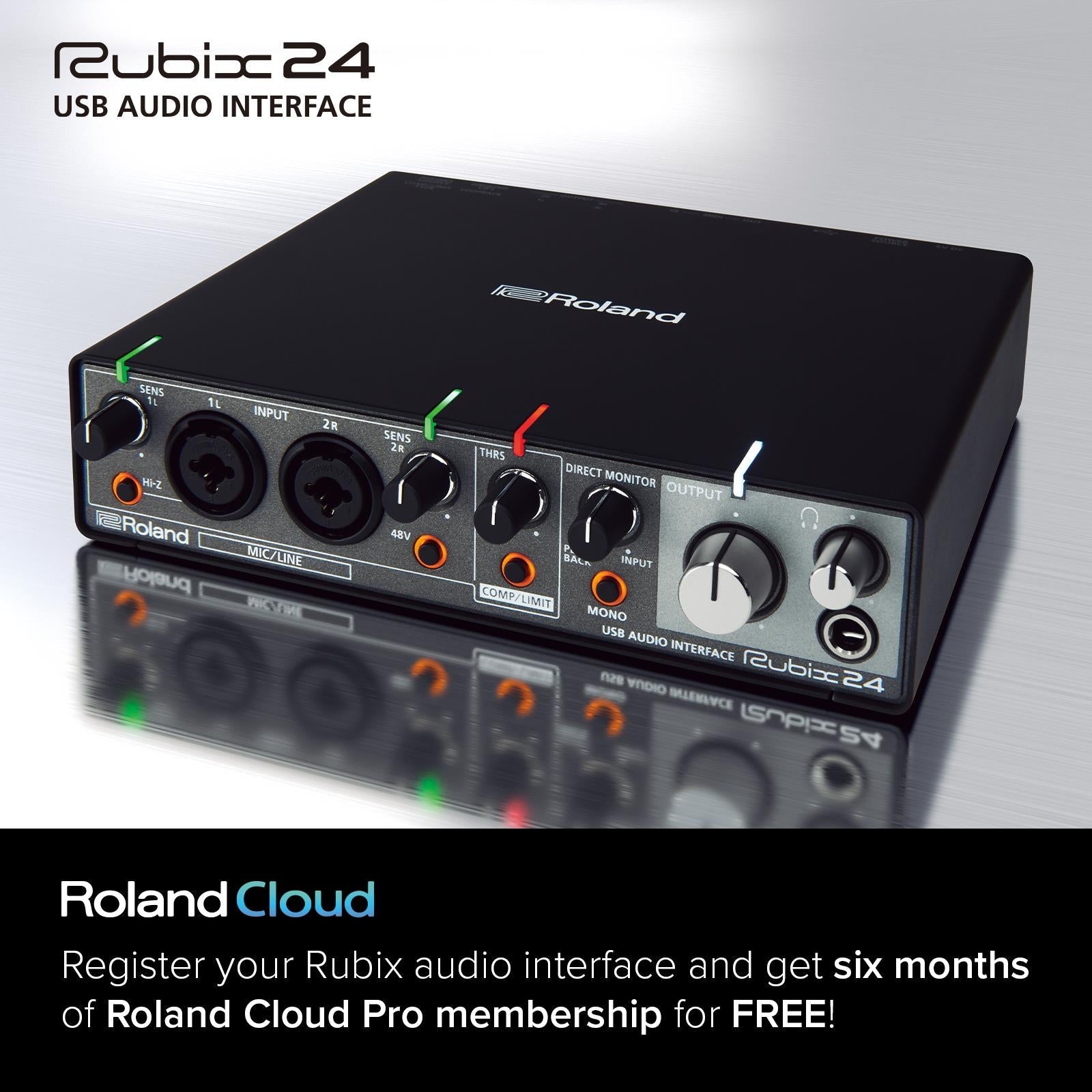 Roland Rubix24 2-in/4-out USB Audio Interface