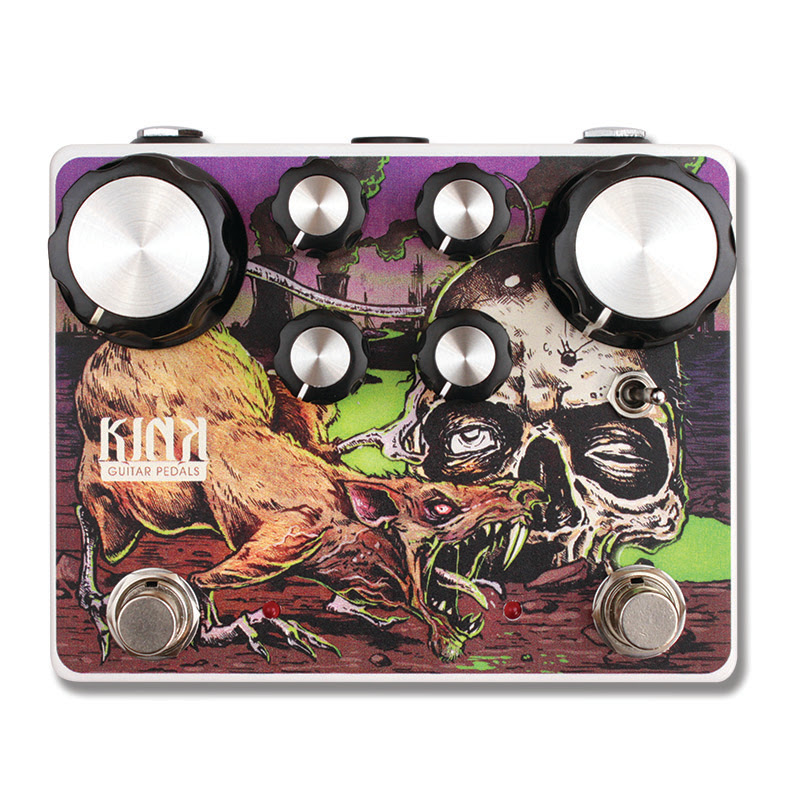 Kink Russian Plague Dual Circuit Rat Distortion and Fuzz Pedal