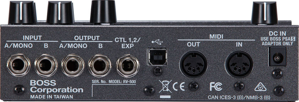 BOSS RV-500 Reverb Pedal (RV500)