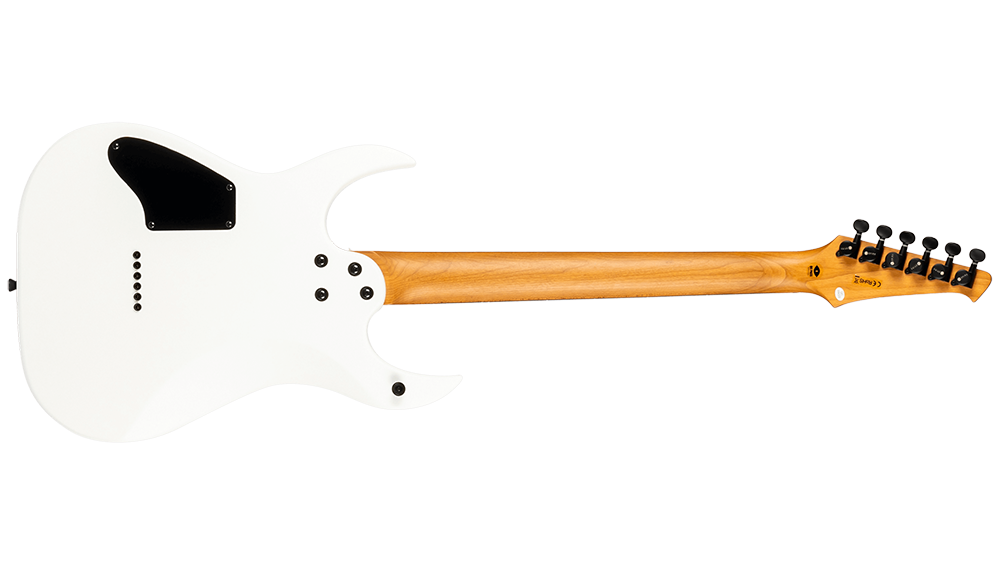 Spira S-400 MW HH Electric Guitar with Ebony Fretboard in Satin White