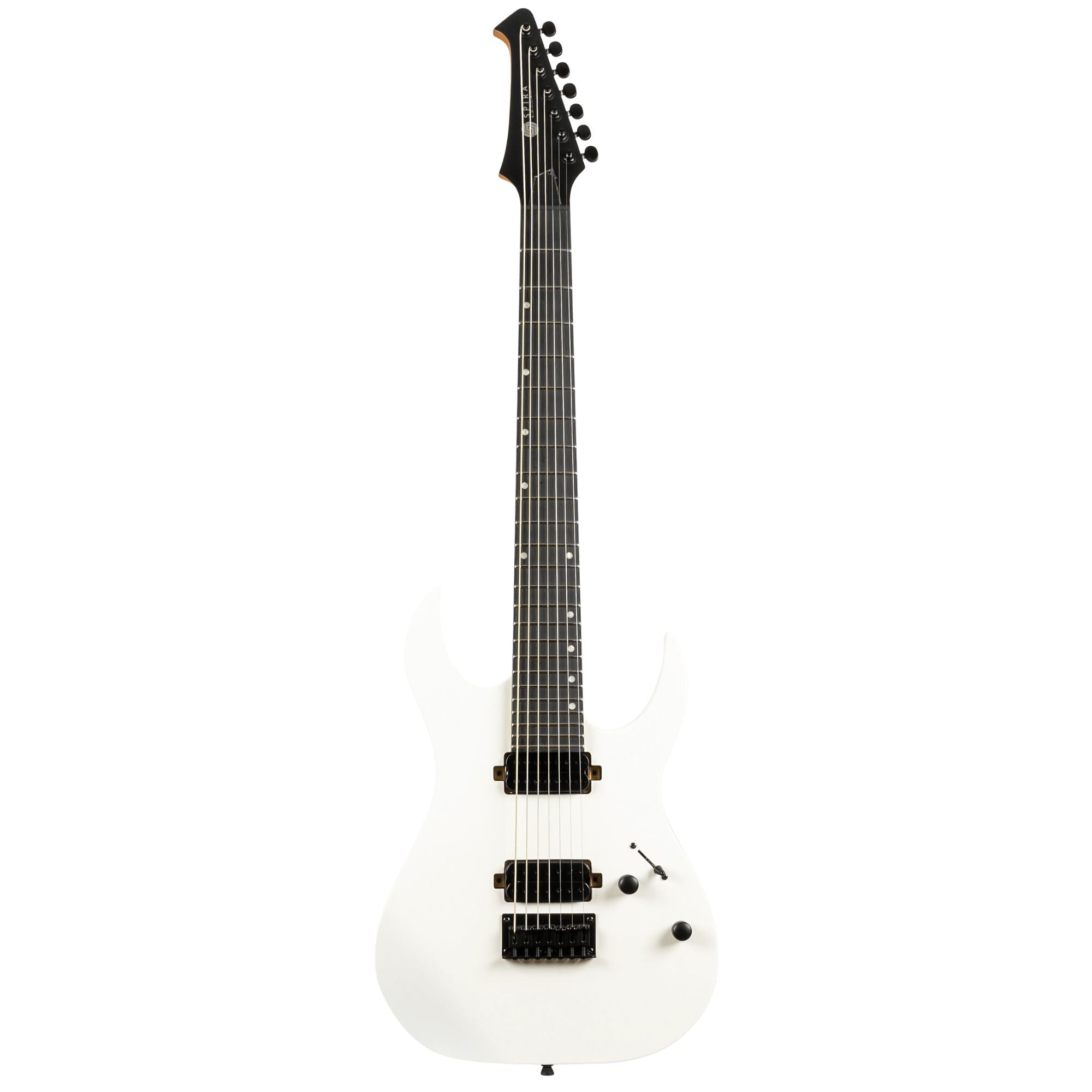Spira  S-407-MWH 7 String Electric Guitar Satin White