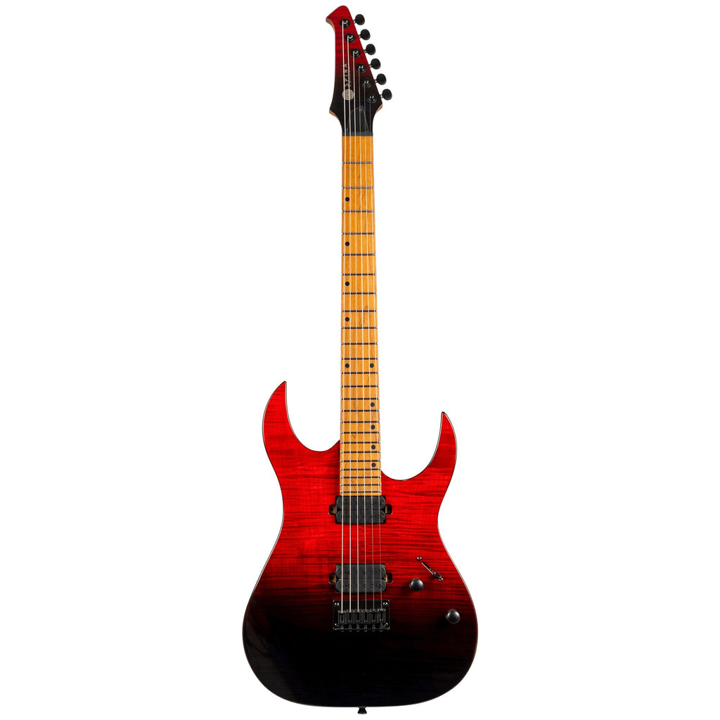 Spira  S-450 TRD Electric Guitar Transparent Red