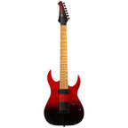Spira  S-457 TRD 7 String Electric Guitar Transparent Red