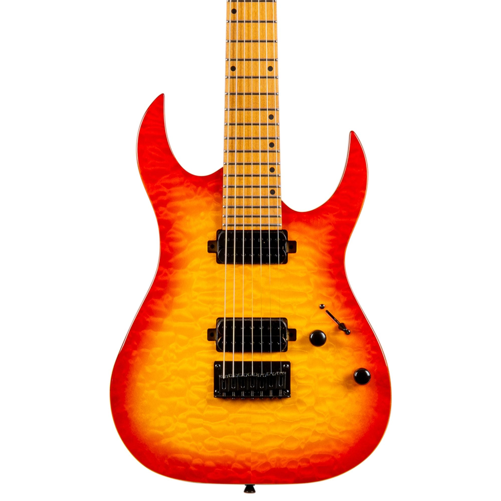 Spira  S-507 QFB  7 String Electric Guitar Fireburst