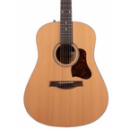 Seagull S6 Original acoustic guitar with pickup, showcasing its natural wood finish and six-string design.