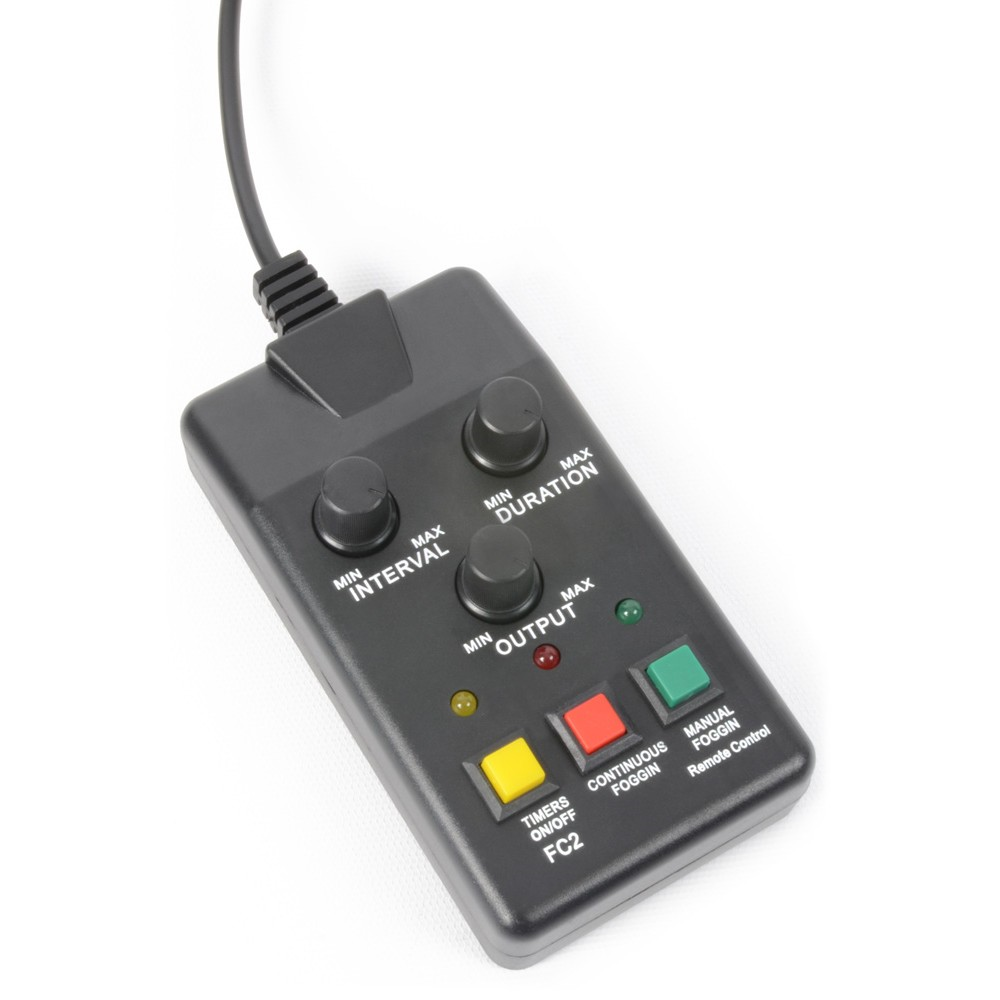 Beamz S1500 Smoke Machine DMX with Timer Remote