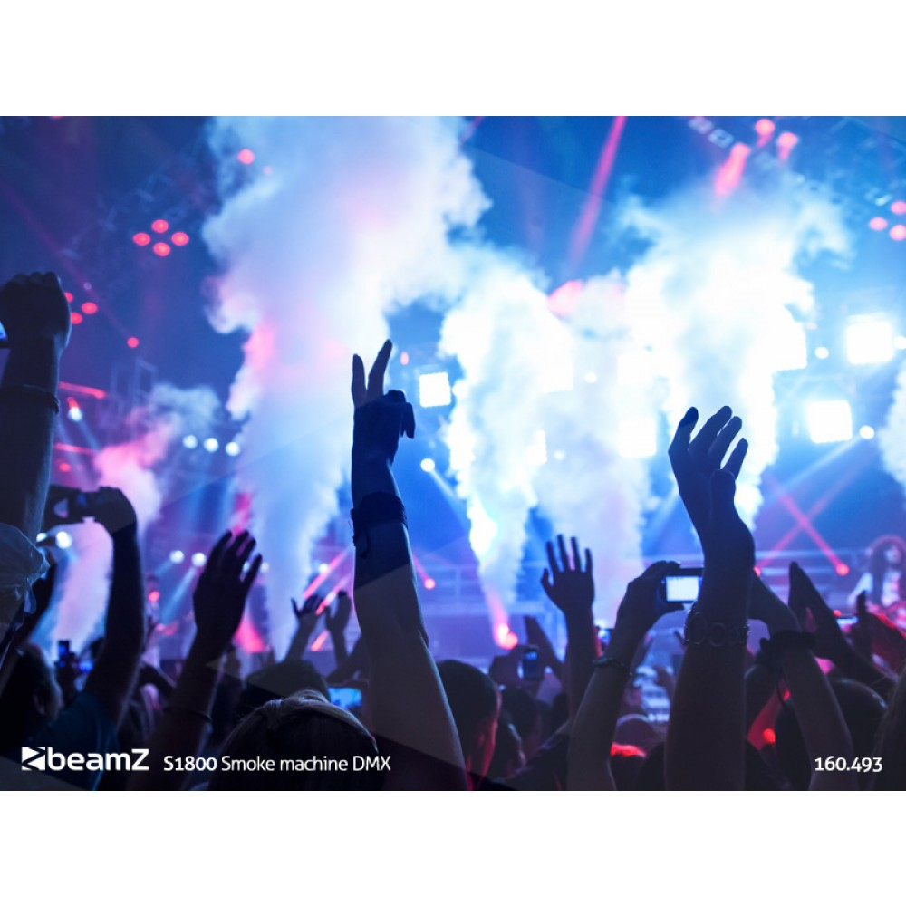 Beamz S1800 DMX Smoke Machine 1800W