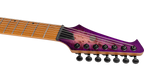 Spira S-457 TPP HH 7-string Electric Guitar with Roasted Maple Neck in Transparent Purple