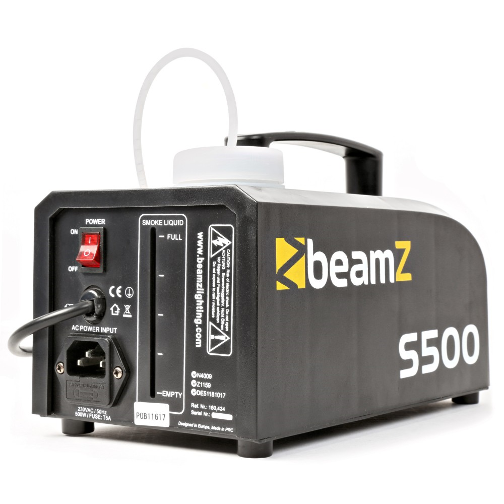 BeamZ S500 Compact 500W 0.4L Smoke Machine