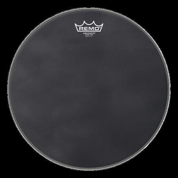 Remo Ambassador Black Suede Snare Side 13 Inch Drumhead