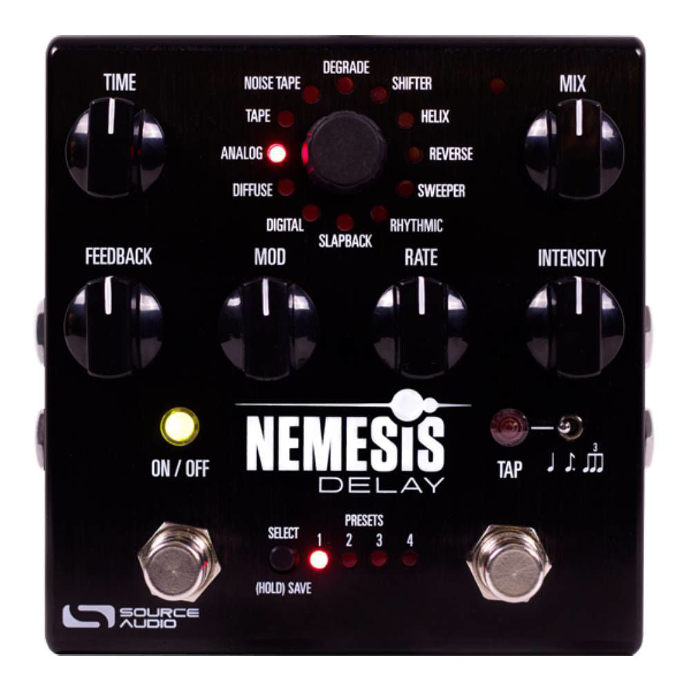 Source Audio One Series Nemesis Delay Guitar Effects Pedal (Power Supply Included)