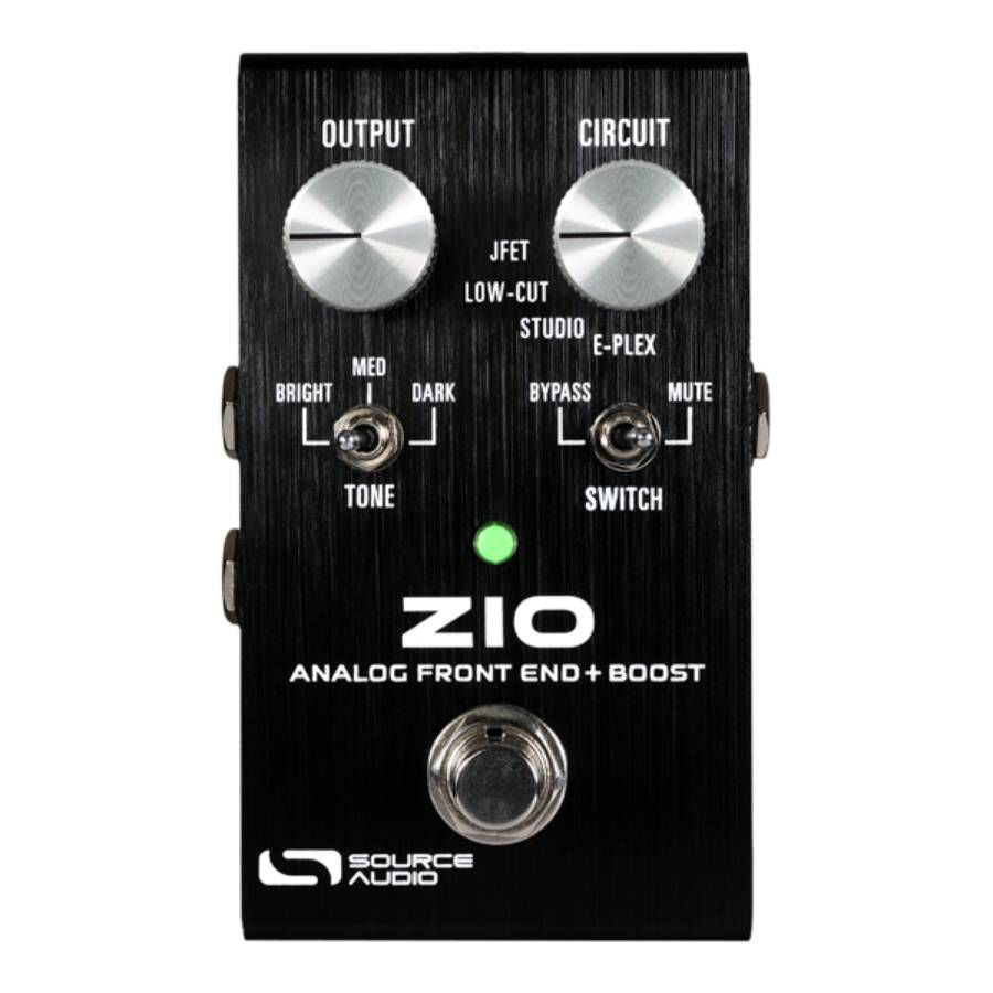 Source Audio Zio Analog Front End Boost Guitar Effects Pedal