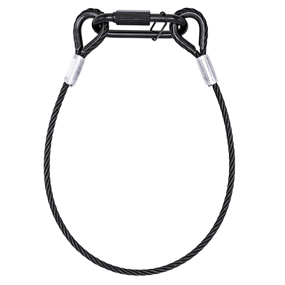 Beamz SAF65B Safety Cable 95cm - Black