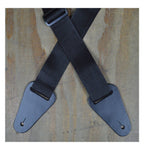 Colonial Leather Nylon Webbing With Heavy Duty Loops - Black