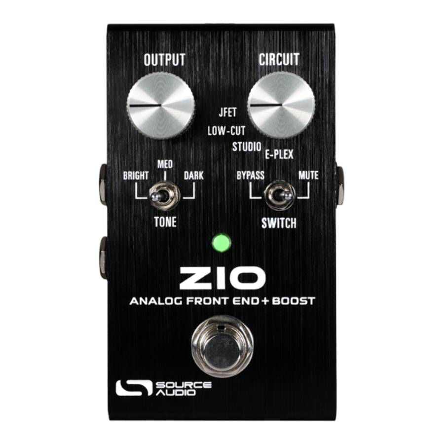 Source Audio Zio Analog Front End Boost Guitar Effects Pedal