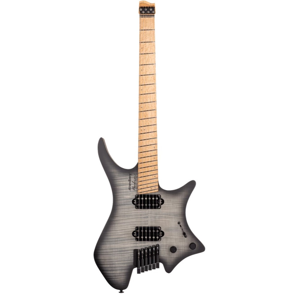Strandberg Boden Original NX 6 Headless Electric Guitar with Suhr Pickups - Charcoal Black