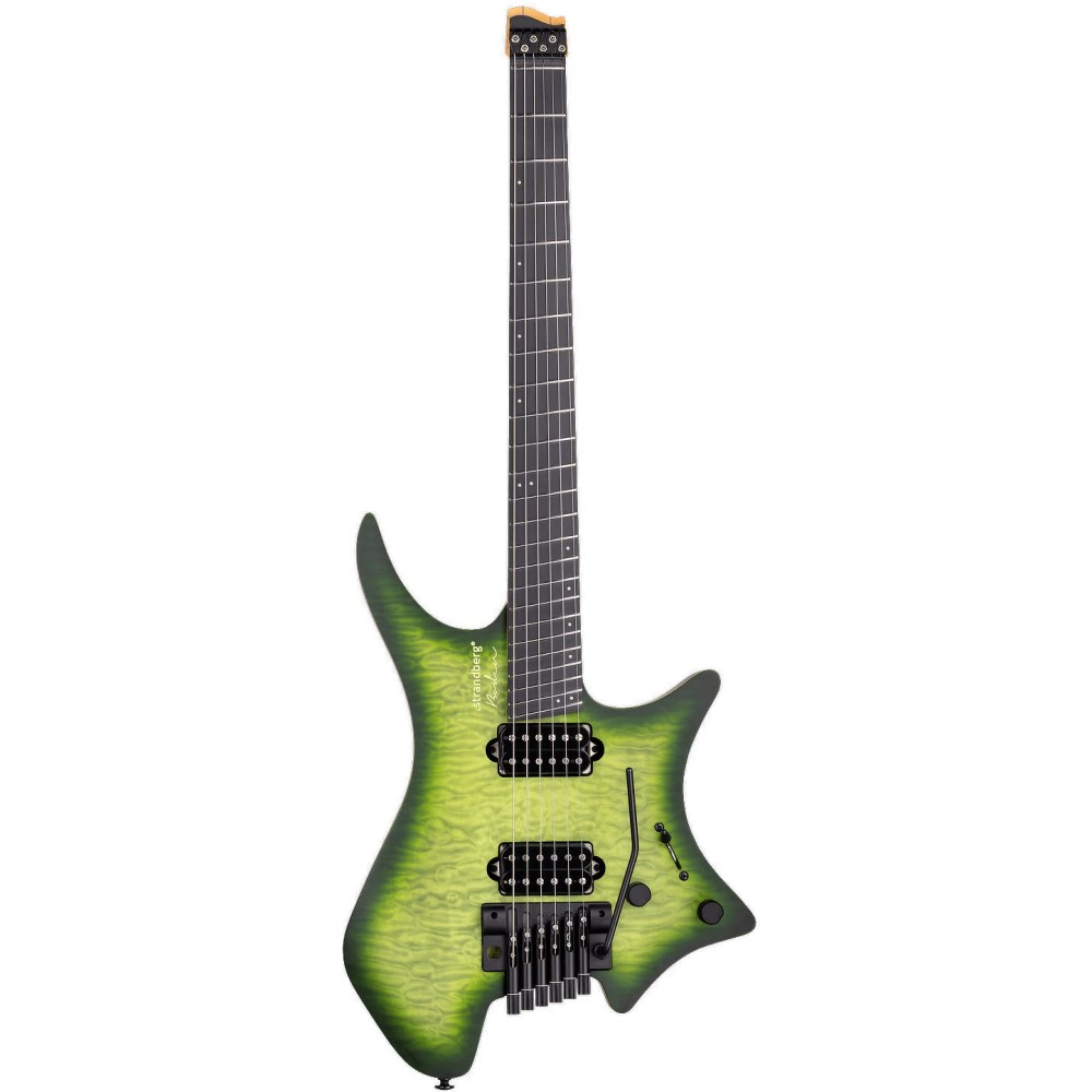 Strandberg Boden Prog NX 6 Headless Electric Guitar with Suhr Pickups - Earth Green